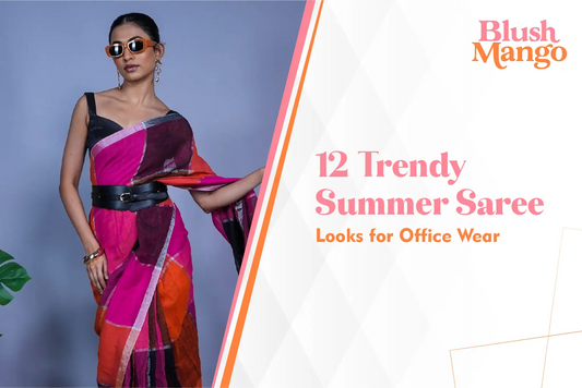 Trendy Summer Saree Looks For The Office