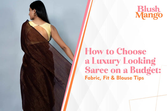 how to choose a luxury saree
