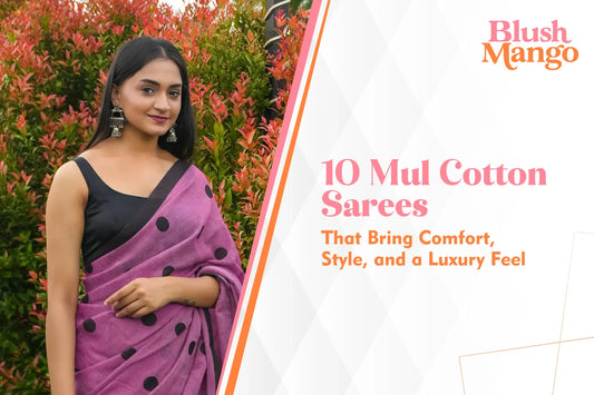 mul cotton sarees