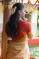 Ivoreeze Mul Cotton Saree