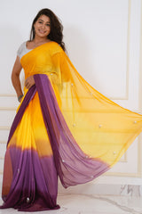Tangy Chiffon Saree