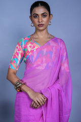 Petal Rush Mul Cotton Saree