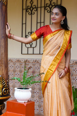 Ivoreeze Mul Cotton Saree