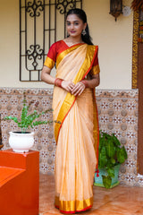 Ivoreeze Mul Cotton Saree