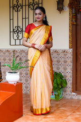 Ivoreeze Mul Cotton Saree