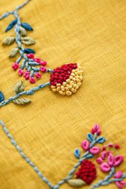 Golden Hour Mul Cotton Saree