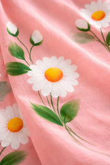 Petal Perade Hand Painted Mul_Cotton Saree