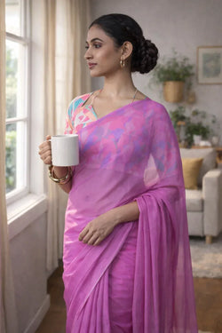 Petal Rush Mul Cotton Saree