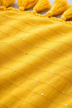 Sunlit Bloom Mul Cotton Saree